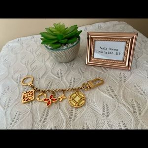 Louis Vuitton Porte Cles Chaine Ice Flower Charm